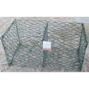 ISO 9001 Certificated Qualität PVC beschichtet Gabion Mesh 20 Jahre chinesischen Hersteller